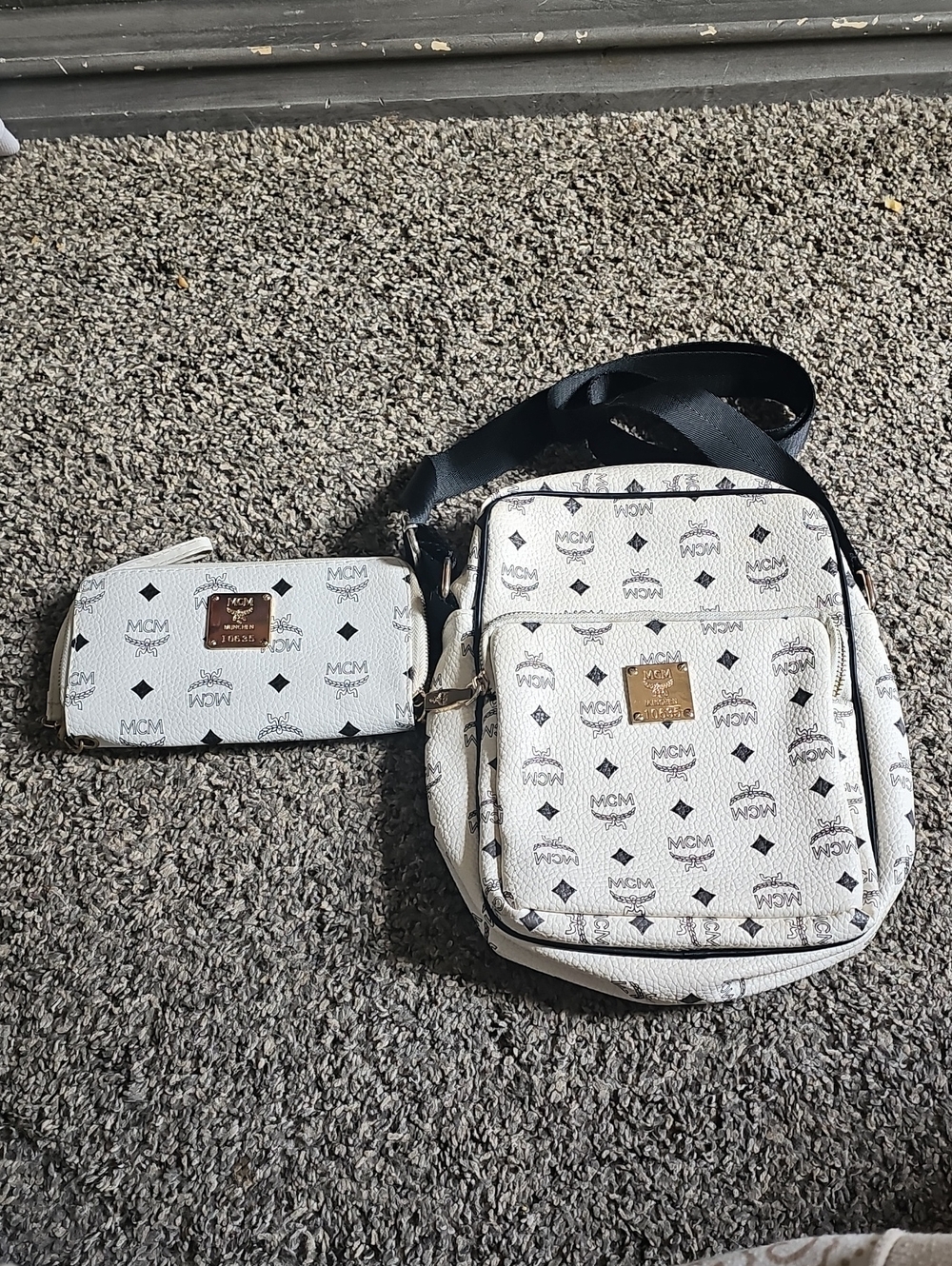 MCM Crossbody With Wallet